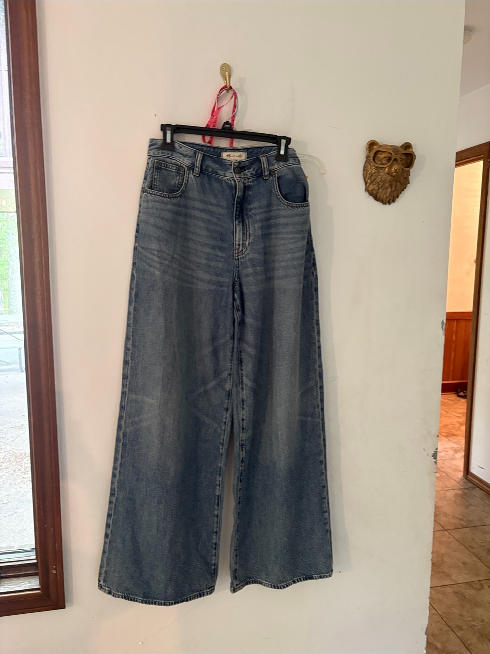 Madewell Curvy Super Wide Leg Jeans - Picture 2 of 6